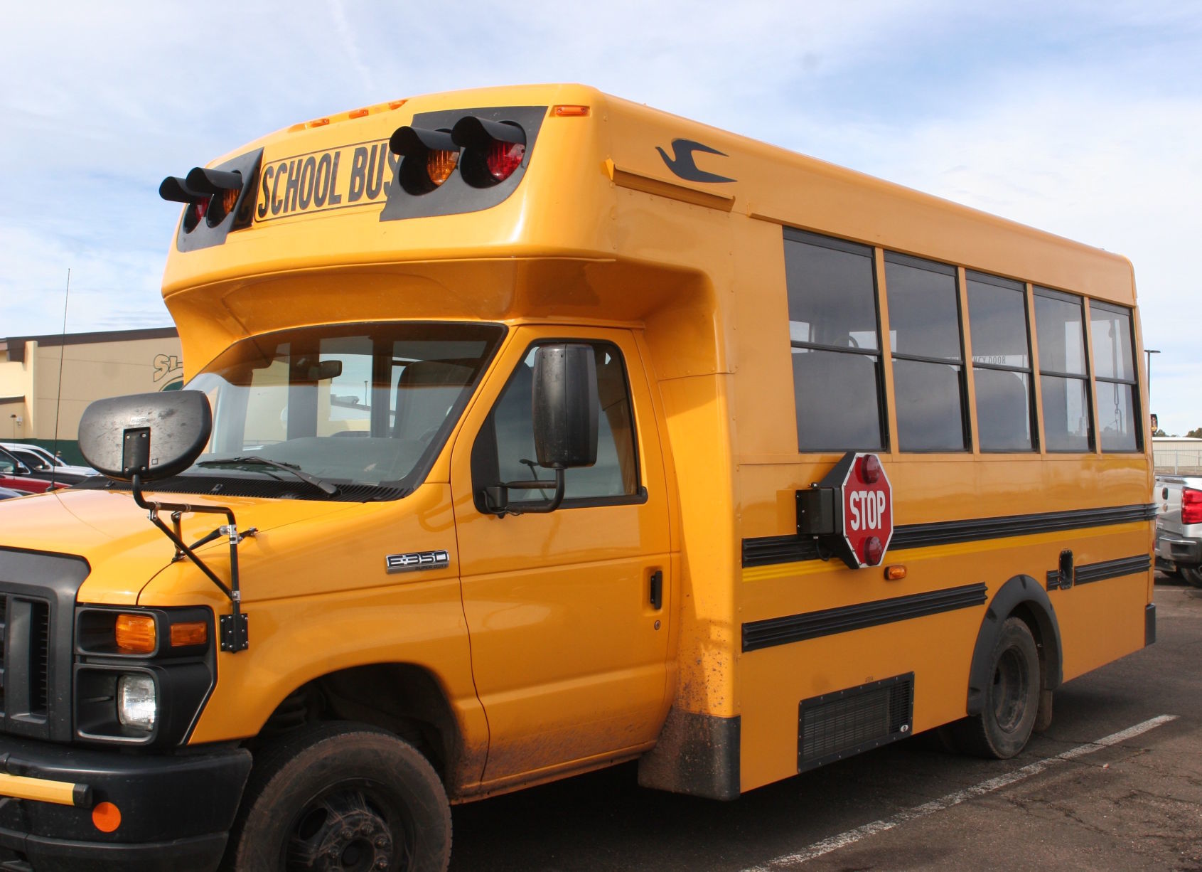 Federal bailout for schools - school bus